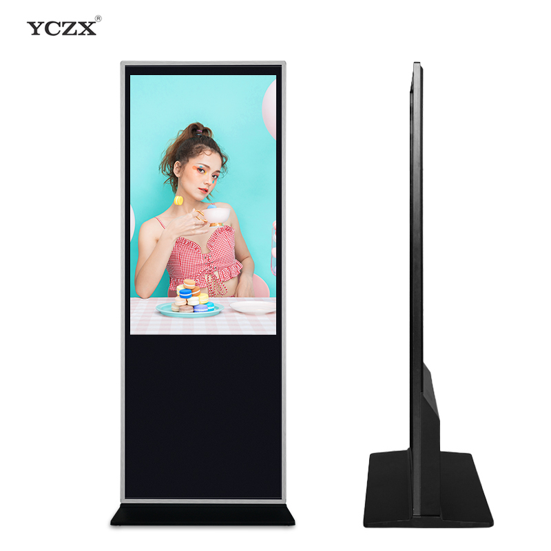Trình phát quảng cáo màn hình cảm ứng di động 60 inch Trung tâm mua sắm 